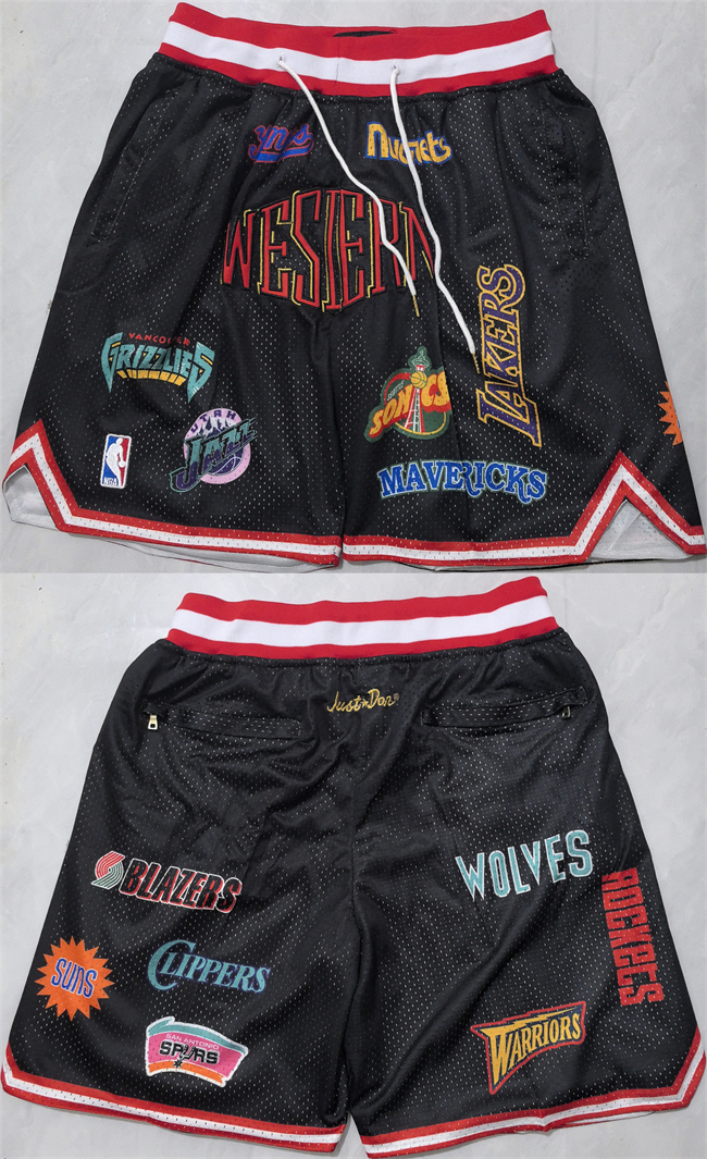 Men's Black Western 2026 Shorts (Run Small)
